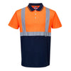 Portwest S479 Series Hi Vis Two - Tone Polo Shirt with Contrast Panel - Gorvex.com