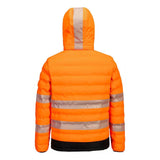 Portwest S548 Hi Vis Ultrasonic Heated Tunel Jacket with Detachable Hood - Gorvex.com