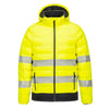 Portwest S548 Hi Vis Ultrasonic Heated Tunel Jacket with Detachable Hood - Gorvex.com