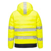 Portwest S548 Hi Vis Ultrasonic Heated Tunel Jacket with Detachable Hood - Gorvex.com