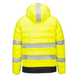 Portwest S548 Hi Vis Ultrasonic Heated Tunel Jacket with Detachable Hood - Gorvex.com