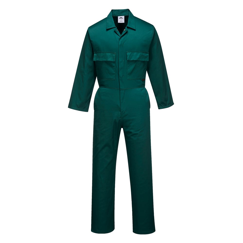 Portwest S999 Euro Work Polycotton Coverall with Elastic Back Waist - Gorvex.com