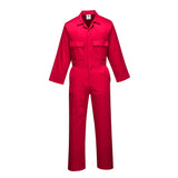 Portwest S999 Euro Work Polycotton Coverall with Elastic Back Waist - Gorvex.com