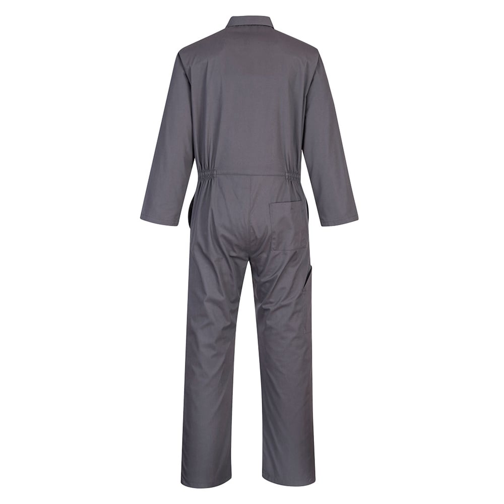 Portwest S999 Euro Work Polycotton Coverall with Elastic Back Waist - Gorvex.com