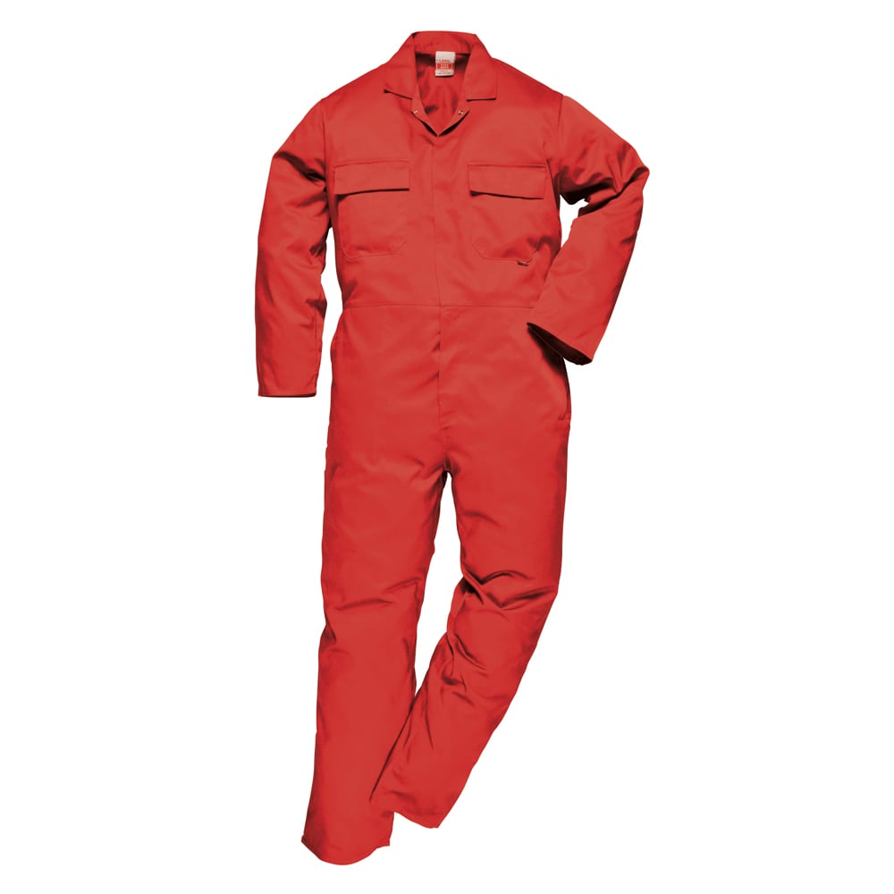 Portwest S999 Euro Work Polycotton Coverall with Elastic Back Waist - Gorvex.com