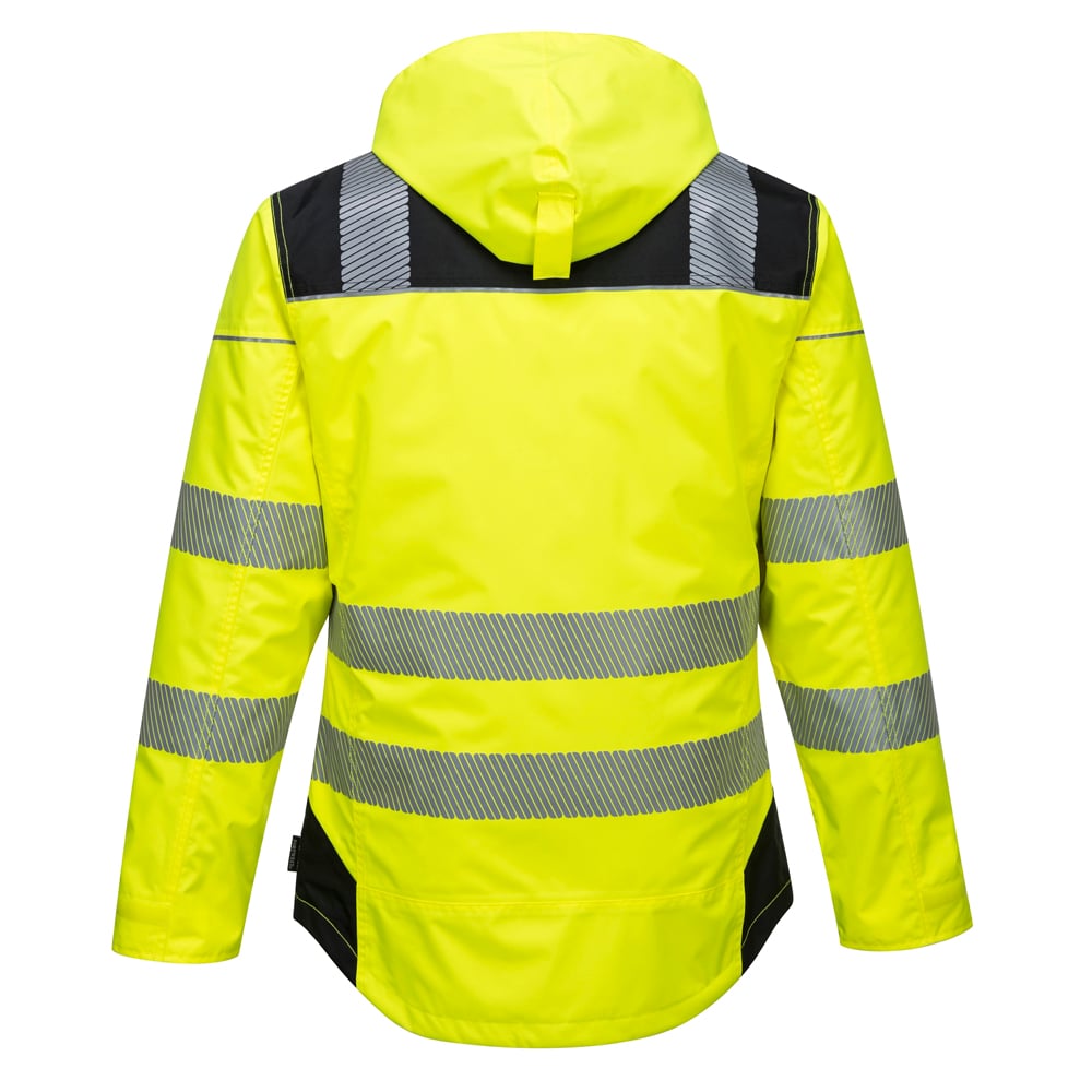 Portwest T400 Vision PW3 Hi Vis Rain Jacket with Insulatex Heat Lining - Gorvex.com