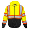 Portwest UB316 Kansas Hi Vis Zipped Hoodie with Contrasting Tape - Gorvex.com