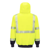 Portwest UB320 Hi - Vis Two - Tone Hoodie with Contrast Segmented Tape - Gorvex.com