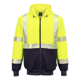 Portwest UB320 Hi - Vis Two - Tone Hoodie with Contrast Segmented Tape - Gorvex.com