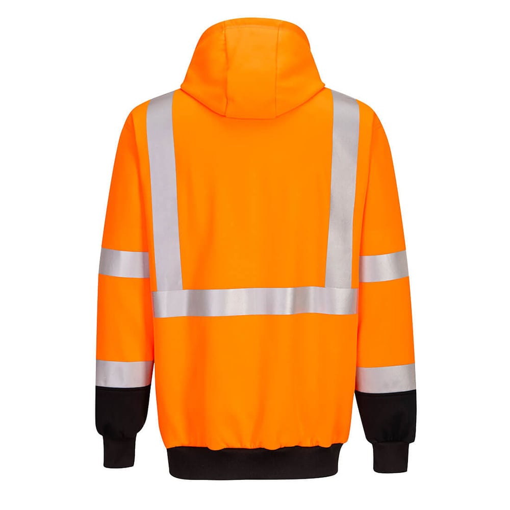 Portwest UB324 Hi Vis Two Tone Pullover Hoodie with Pocket - Gorvex.com