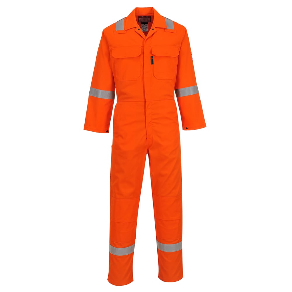 Portwest UBIZ5 Bizweld Iona FR Coverall with FR Reflective Tape - Gorvex.com