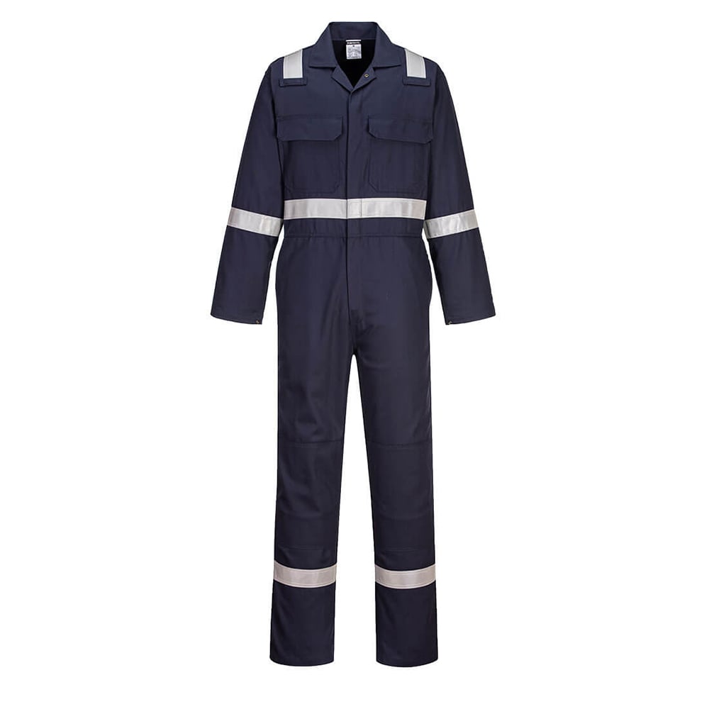 Portwest UBIZ8 Bizweld Stud Front Coverall with Chest Pockets - Gorvex.com