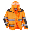 Portwest UC466 Hi Vis Classic Bomber Jacket with Elasticated Waistband - Gorvex.com