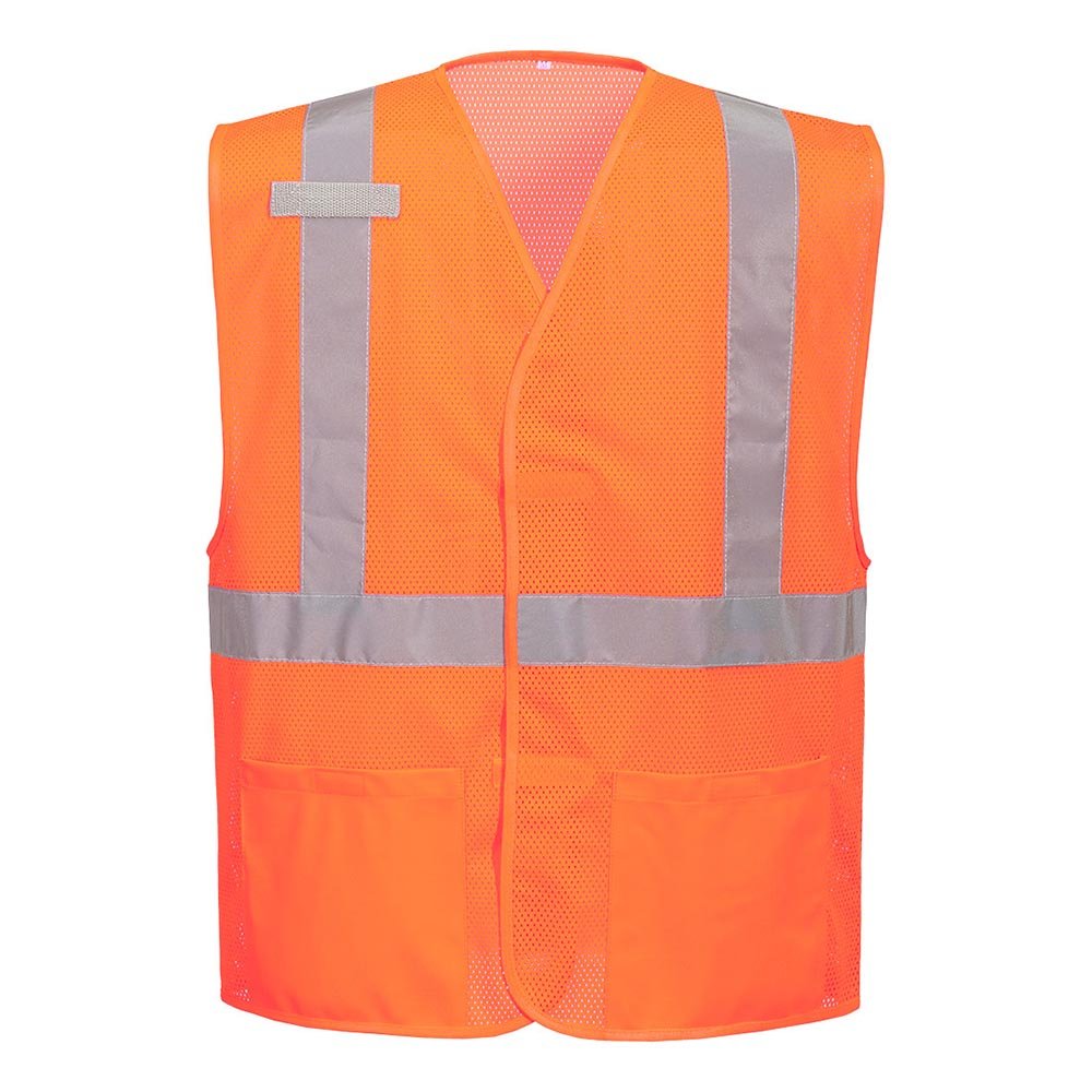 Portwest UC491 Economy Hi - Vis Mesh Vest with Hook & Loop Closure - Gorvex.com