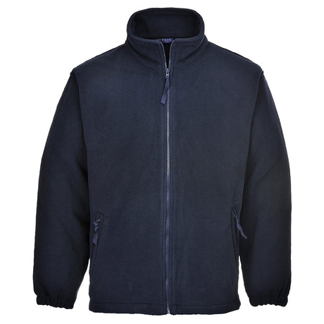 Portwest UF205 Midweight Aran Fleece Jacket with Zipper Pockets - Gorvex.com