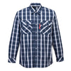 Portwest UFR97 Bizflame 88/12 FR Plaid Shirt with Stud Front Opening - Gorvex.com