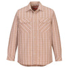 Portwest UFR97 Bizflame 88/12 FR Plaid Shirt with Stud Front Opening - Gorvex.com