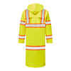Portwest UH405 Hi - Vis 48" Rain Coat with Reflective Tape - Gorvex.com