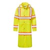 Portwest UH405 Hi - Vis 48" Rain Coat with Reflective Tape - Gorvex.com