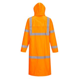 Portwest UH445 Hi Vis Classic Rain Coat 48" with Elastic Storm Cuff - Gorvex.com