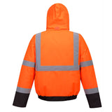 Portwest US363 Series Hi Vis Two - Tone Bomber Jacket with Ribbed Cuffs - Gorvex.com