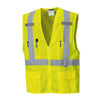 Portwest US370 Atlanta Hi Vis Mesh Vest with 2 Mic Tabs - Gorvex.com