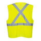 Portwest US370 Atlanta Hi Vis Mesh Vest with 2 Mic Tabs - Gorvex.com