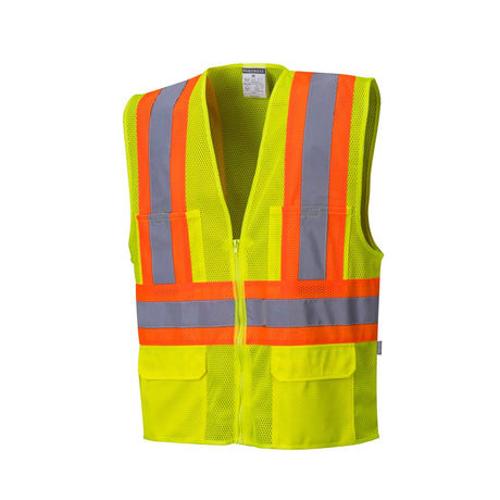 Portwest US371 Tulsa Hi Vis Mesh Vest with Contrasting Reflective Tape - Gorvex.com