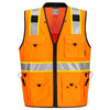 Portwest US376 Hi Vis Expert Pro Surveyor's Vest with 9 Pockets - Gorvex.com