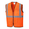 Portwest US380 Tampa Hi Vis Mesh Vest with Black Trim - Gorvex.com