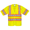 Portwest US382 Kobuk Hi Vis Yellow 5 - Point Breakaway Mesh Vest - Gorvex.com