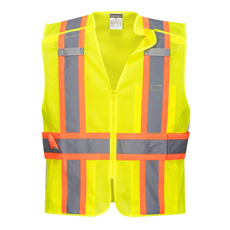 Portwest US385 Hi Vis Mesh Breakaway Vest with Adjustable Straps - Gorvex.com