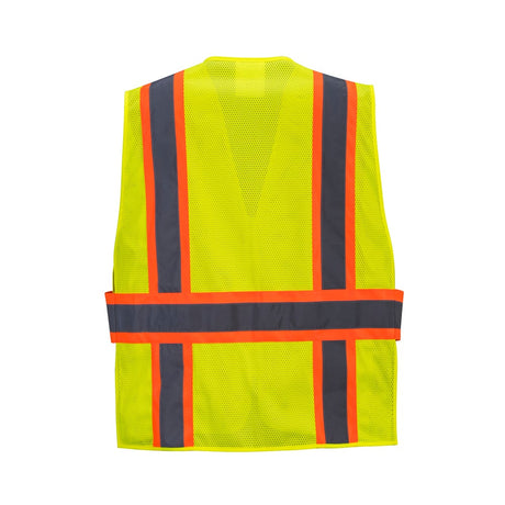 Portwest US385 Hi Vis Mesh Breakaway Vest with Adjustable Straps - Gorvex.com