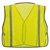 Portwest US390 Economy Hi Vis Non - ANSI Vest with Hook & Loop Closure, Hi Vis Yellow, One Size - Gorvex.com