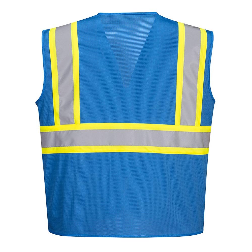 Portwest US391 Iona Xtra Hi Vis Mesh Vest with Contrasting Tape - Gorvex.com