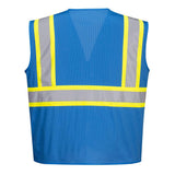 Portwest US391 Iona Xtra Hi Vis Mesh Vest with Contrasting Tape - Gorvex.com
