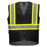 Portwest US391 Iona Xtra Hi Vis Mesh Vest with Contrasting Tape - Gorvex.com