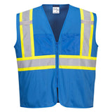 Portwest US391 Iona Xtra Hi Vis Mesh Vest with Contrasting Tape - Gorvex.com