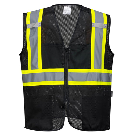 Portwest US391 Iona Xtra Hi Vis Mesh Vest with Contrasting Tape - Gorvex.com