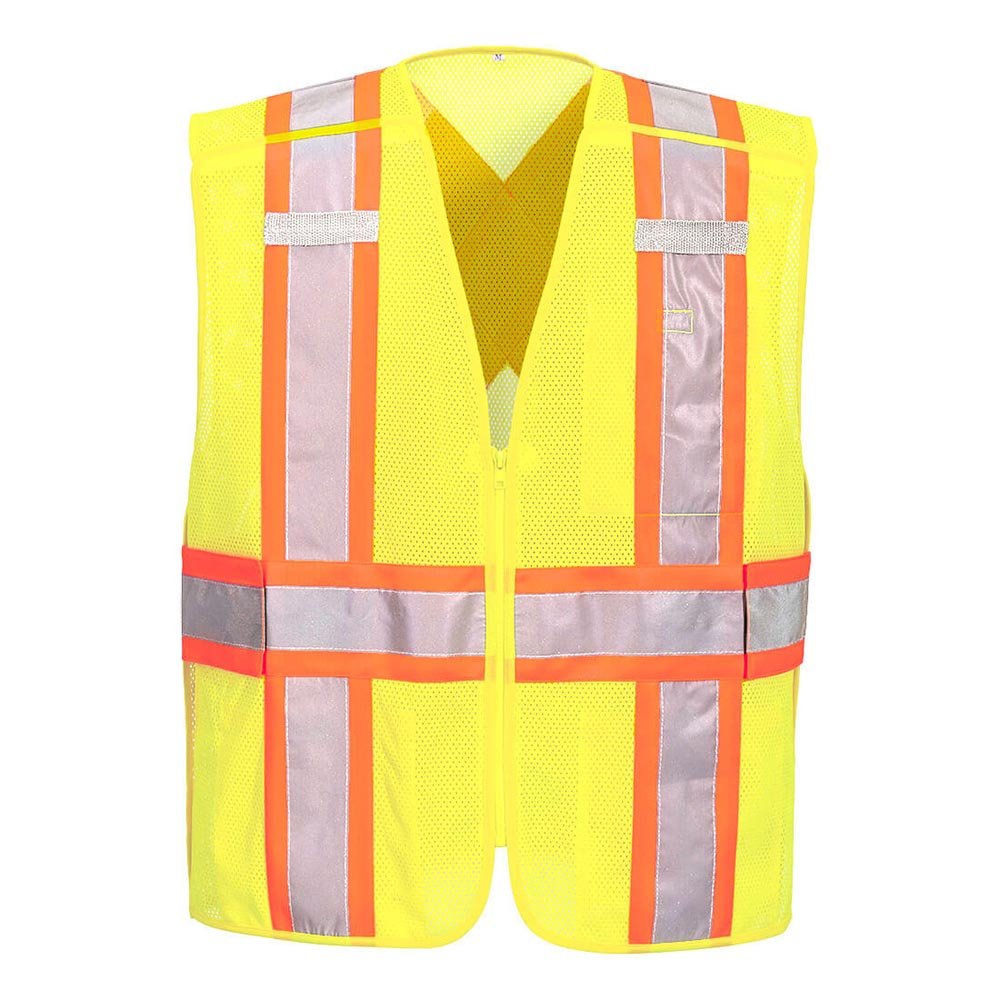 Portwest US393 Hi - Vis Mesh X Back Expandable Breakaway Vest - Gorvex.com