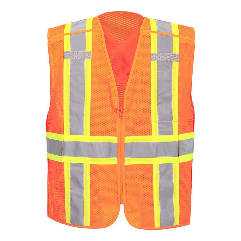Portwest US393 Hi - Vis Mesh X Back Expandable Breakaway Vest - Gorvex.com