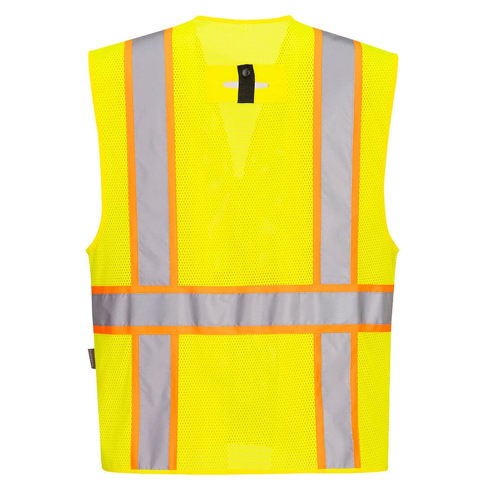 Portwest US394 Class 2 Hi Vis Fall Protection Vest with D - Ring Access - Gorvex.com