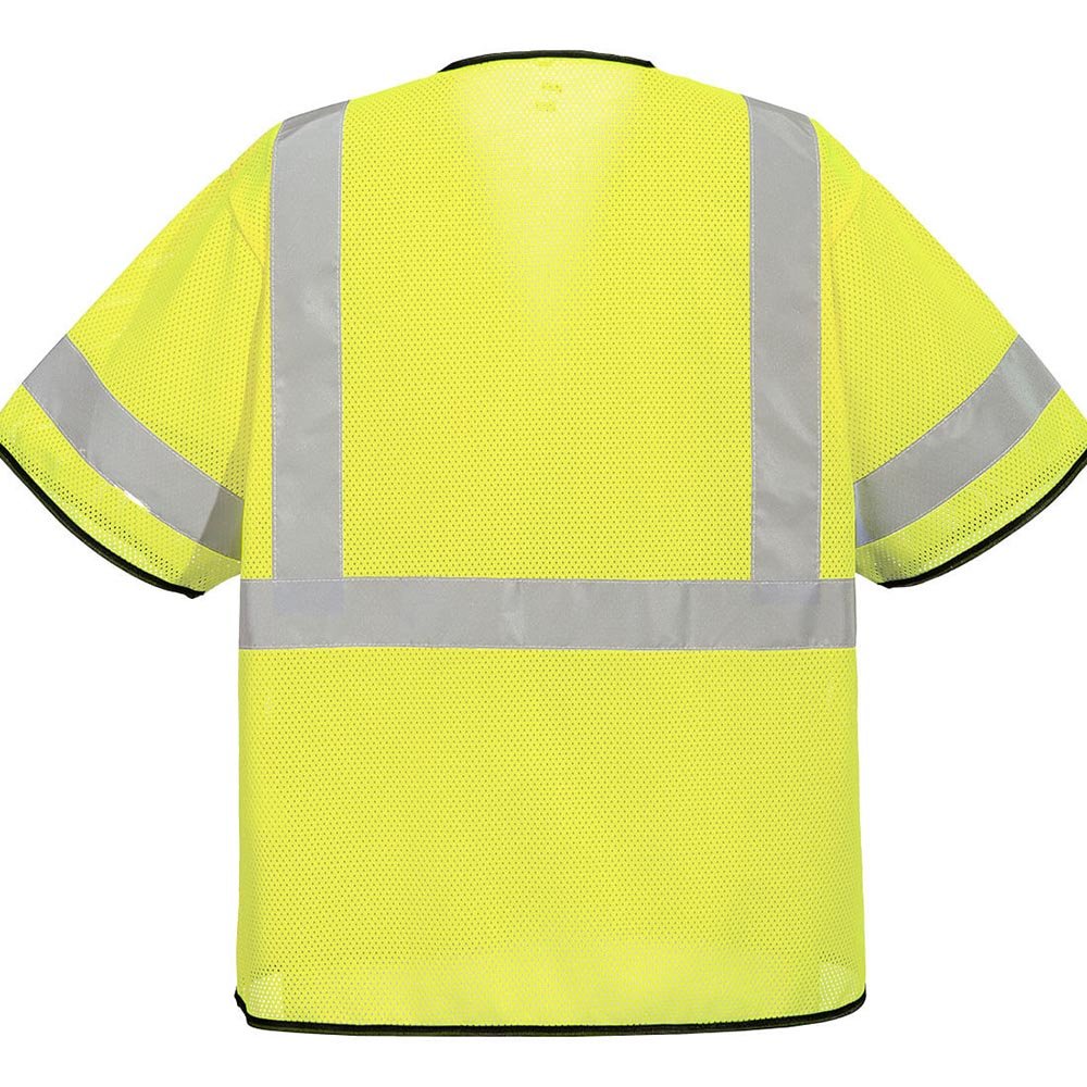 Portwest US397 Hi - Vis Tampa Mesh Class 3 Sleeved Vest - Gorvex.com