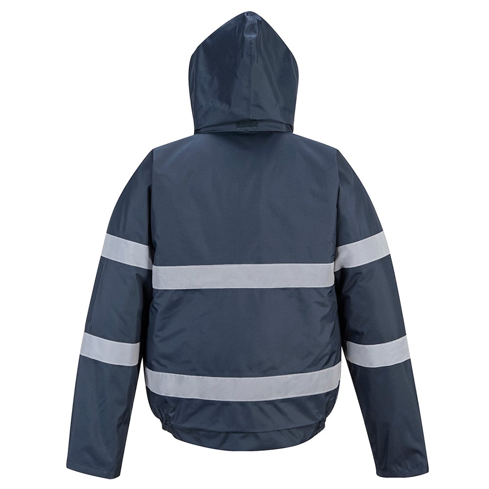 Portwest US434 Iona Lite Waterproof Bomber Jacket with Reflective Tape - Gorvex.com