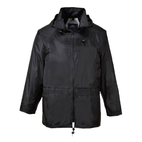 Portwest US440 Classic Lightweight Rain Jacket with Hood - Gorvex.com