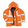 Portwest US468 Series Hi Vis 4 - in - 1 Traffic Jacket with Removable Vest - Gorvex.com