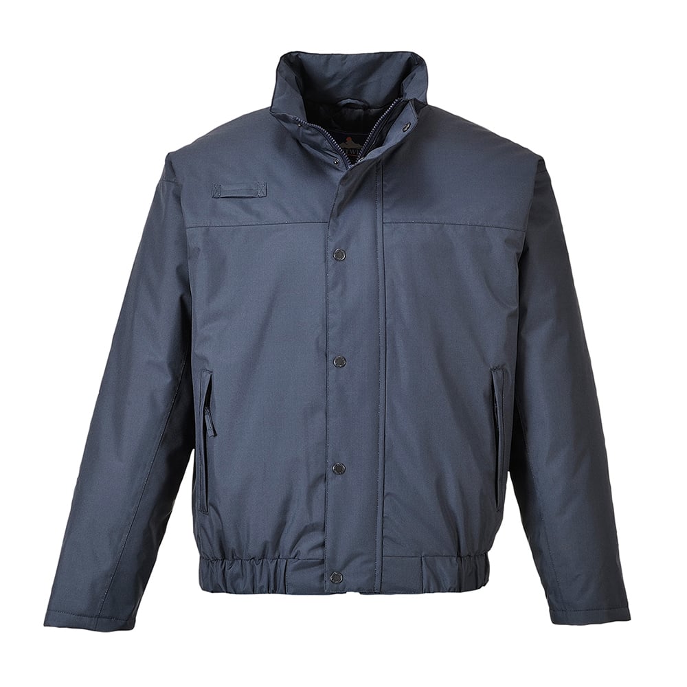 Portwest US533 Falkirk Padded Bomber Jacket with Side Pockets - Gorvex.com