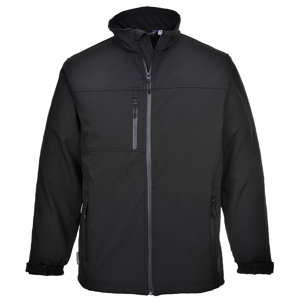 Portwest UTK50 3 Layer Fleece Lined Softshell Jacket with Phone Pocket - Gorvex.com