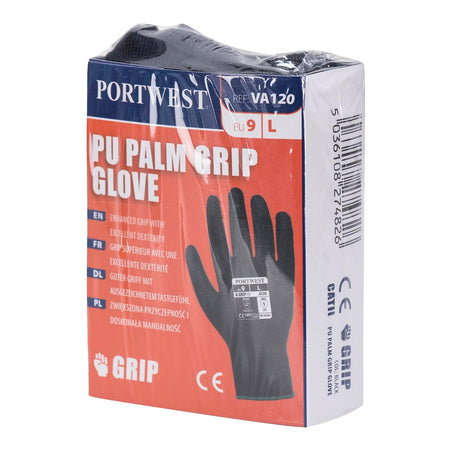 Portwest VA120 Series High Dexterity, PU Palm Gloves - Vending, 1 pair - Gorvex.com