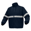 Nylon Waterproof Fleece Parka with Reflective Tape